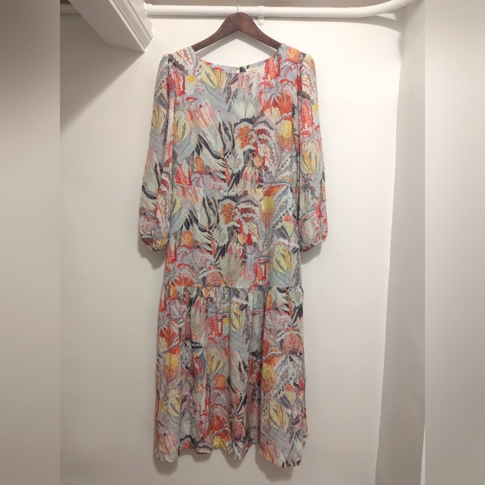 Gorman Michelle Morin "Banksia" Silk Dress